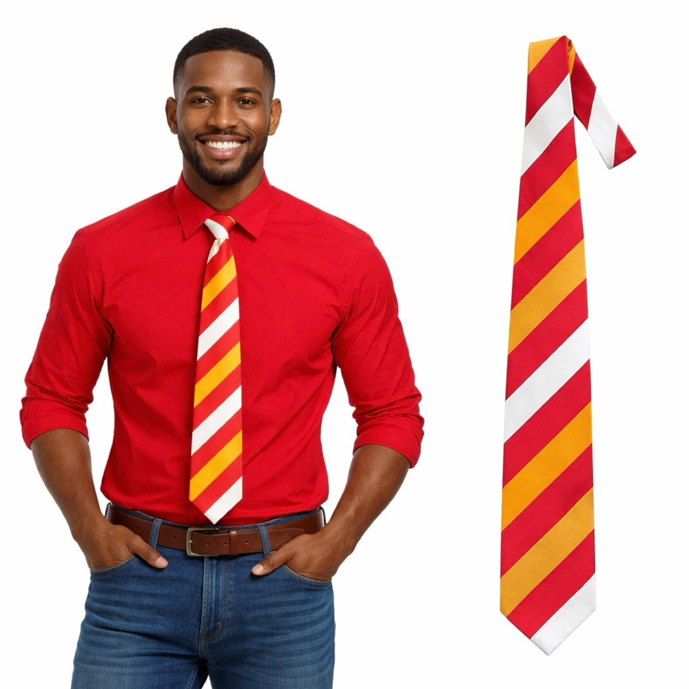 Simons Vibrant Striped Tie
🔥% bundle of 3, 5, 10, 15 or 20 ties - Picture 3 of 5